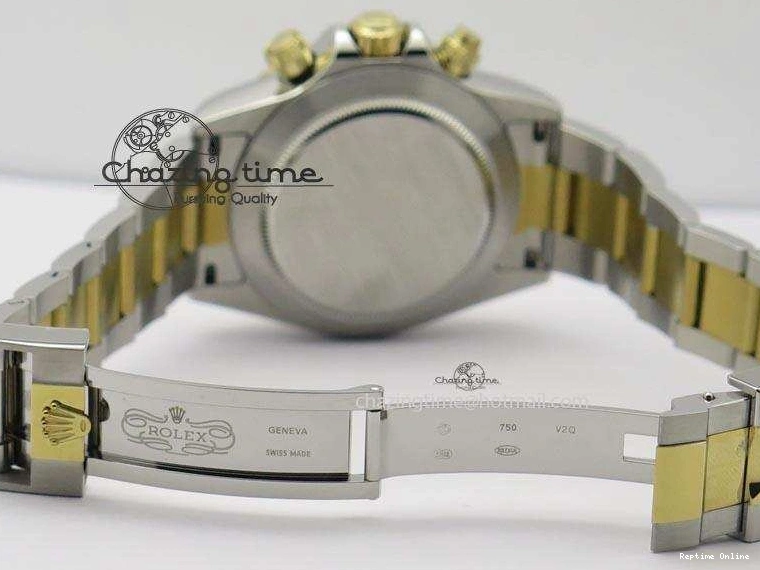 0405 Colorful Daytona SS YG 116523 JF Best Edition Gray Dial On SS YG Bracelet A 3897